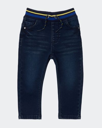 Rib Waist Denim Jeans (6 months-4 years)